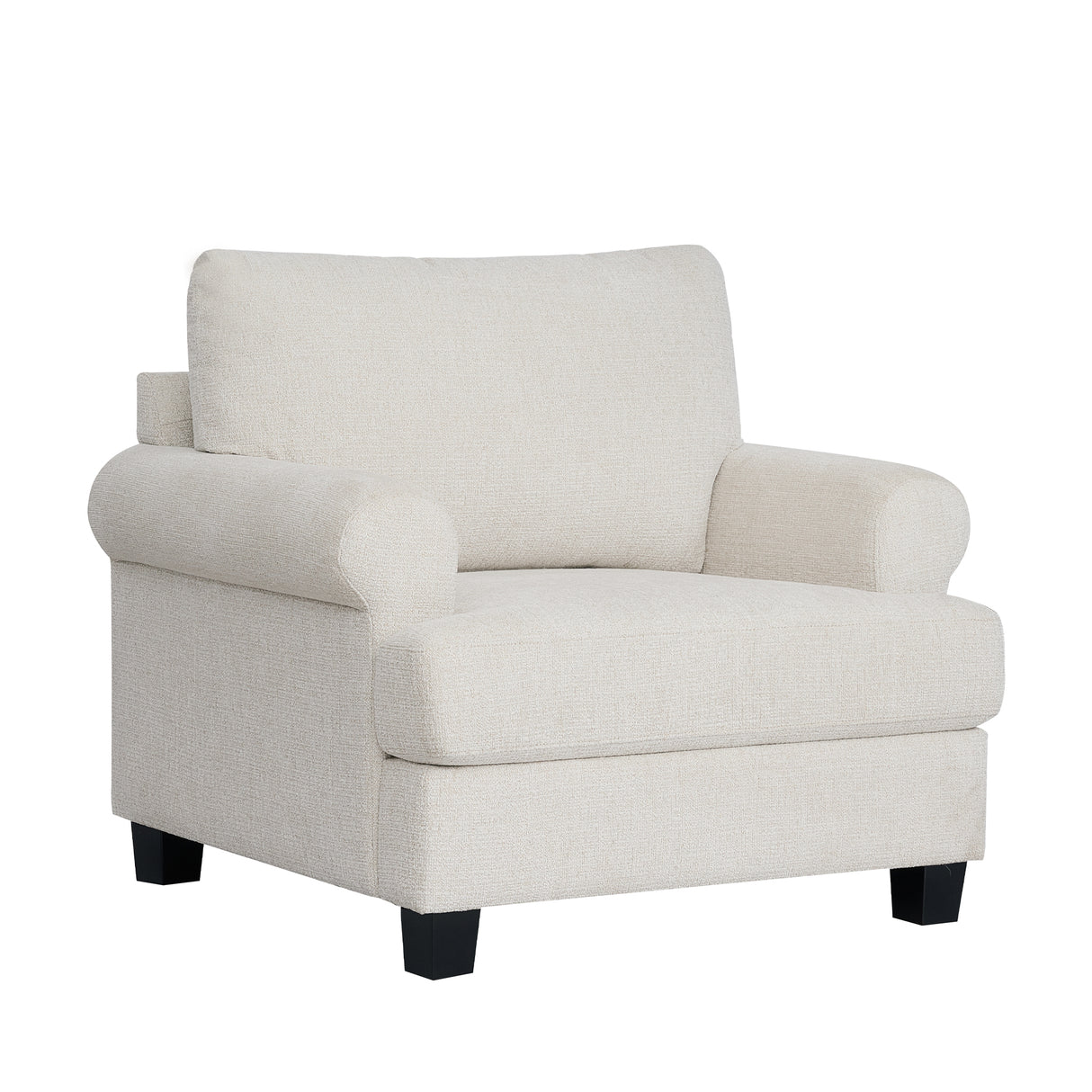 طقم كنب أرڤينا باللون الكريمي