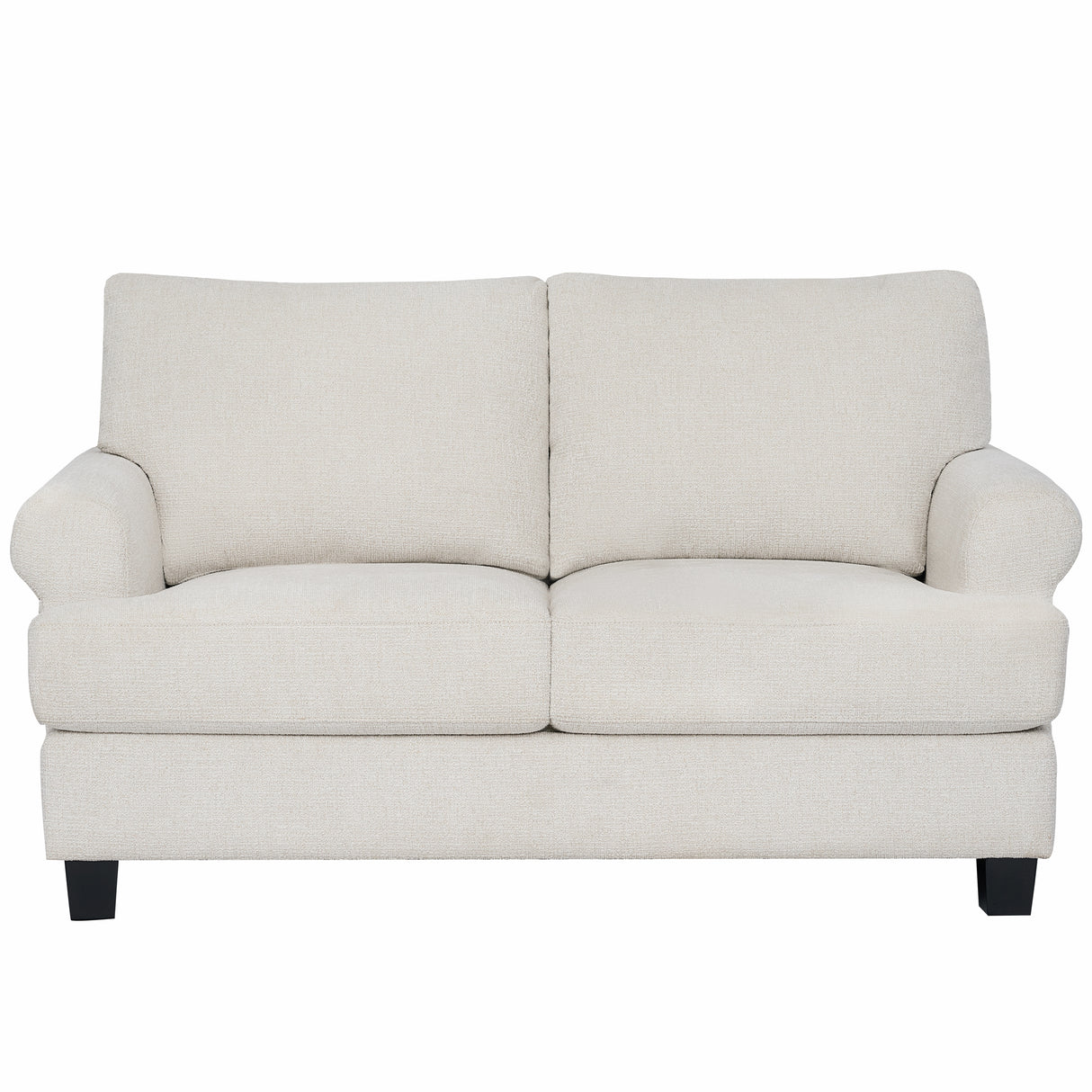 كنب أرڤينا ثنائي باللون الكريمي