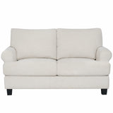 كنب أرڤينا ثنائي باللون الكريمي