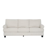 كنب أرڤينا ثلاثي باللون الكريمي