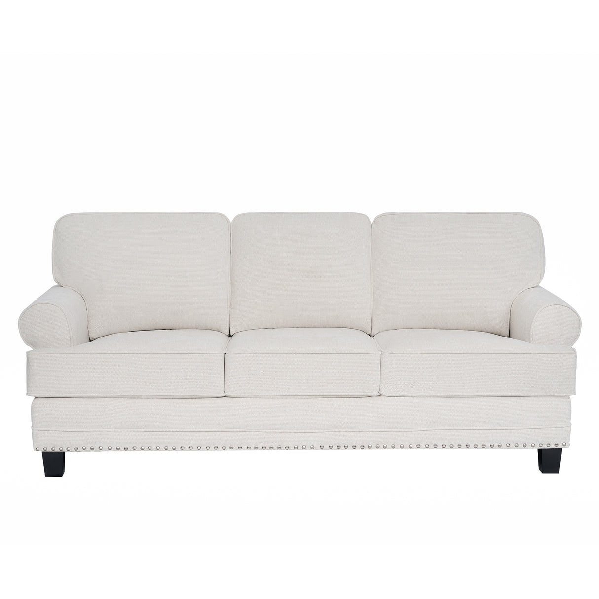 كنب لافينيا ثلاثي باللون الكريمي