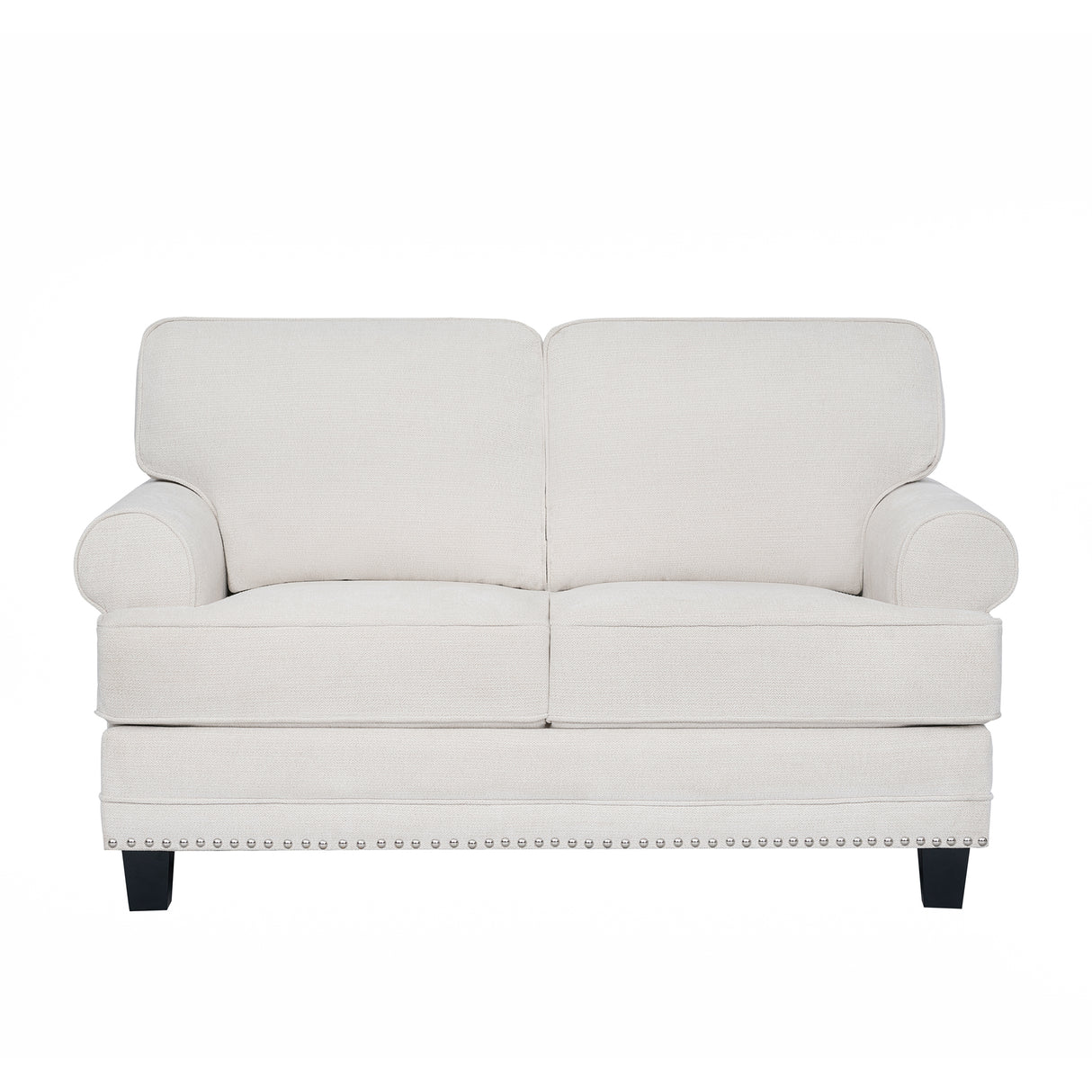 كنب لافينيا ثنائي باللون الكريمي