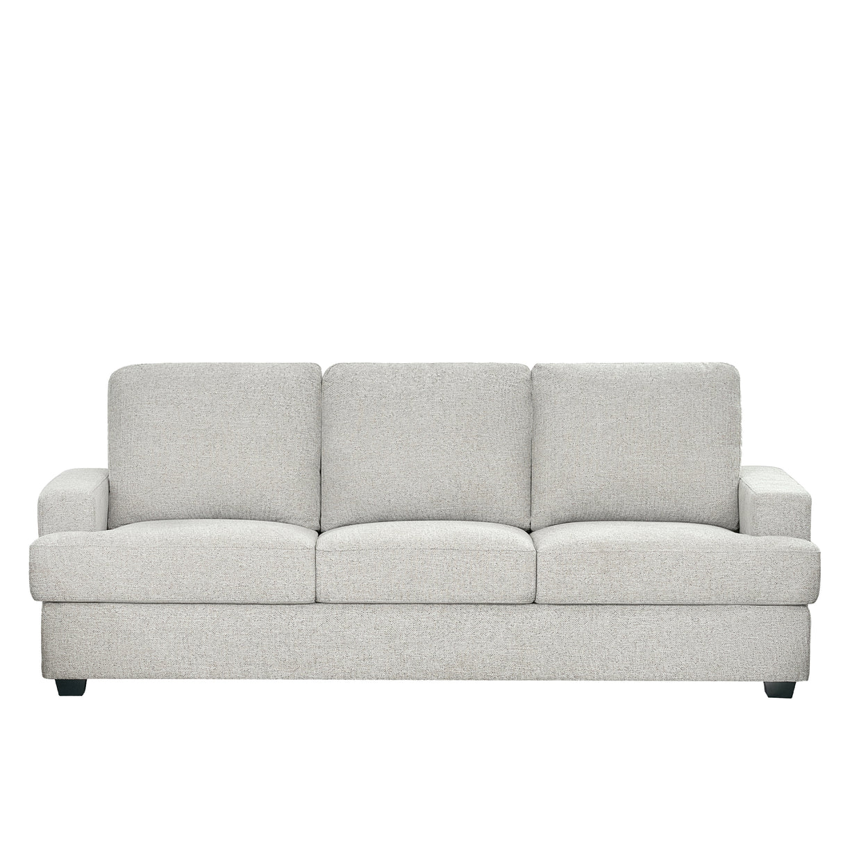 كنب نوفارا ثلاثي باللون الرمادي