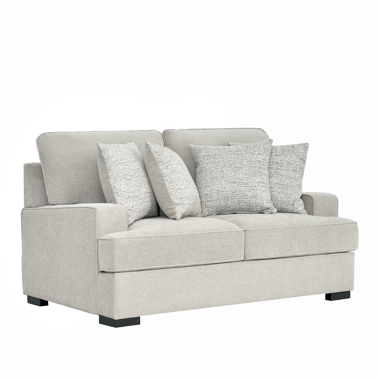 كنب ميراليا ثنائي باللون الكريمي