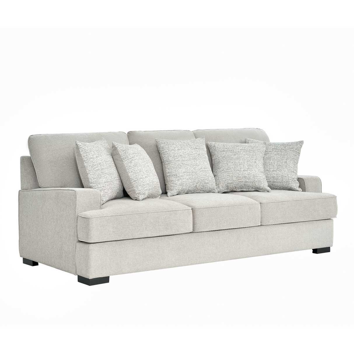 كنب ميراليا ثلاثي باللون الكريمي