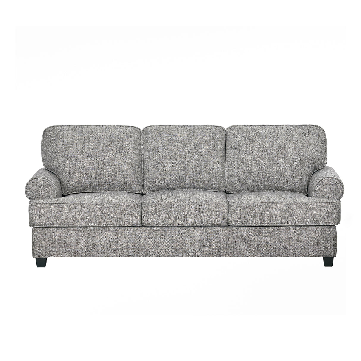 كنب إلفيرا ثلاثي باللون الرمادي