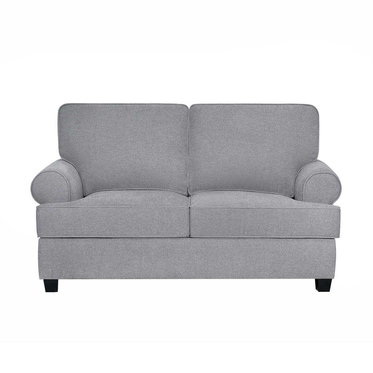 طقم كنب ألينزا باللون الرمادي الفاتح