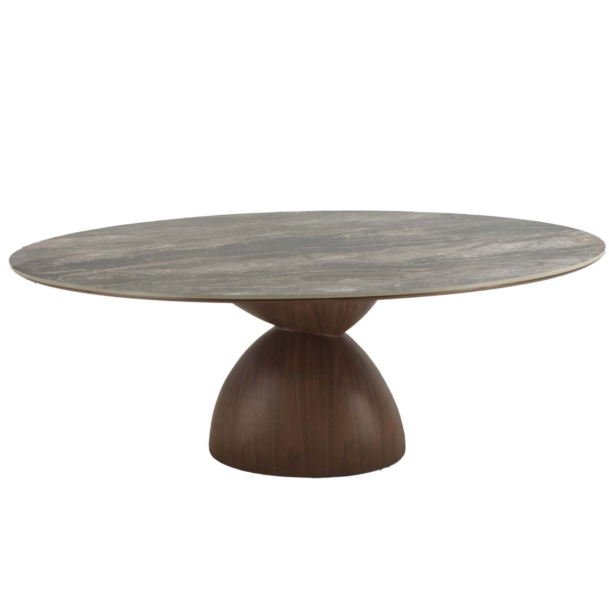 طاولة طعام إيروفا باللون البني