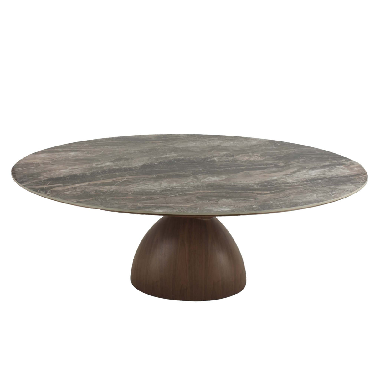 طاولة طعام إيروفا باللون البني