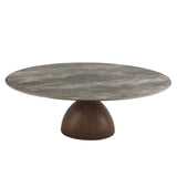 طاولة طعام إيروفا باللون البني