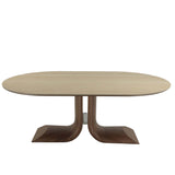 طاولة طعام أزوفين باللون الكريمي