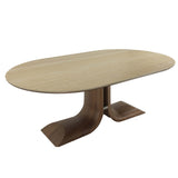 طاولة طعام أزوفين باللون الكريمي