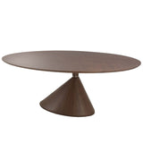 طاولة طعام لوميلا باللون البني