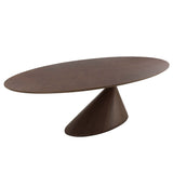طاولة طعام لوميلا باللون البني
