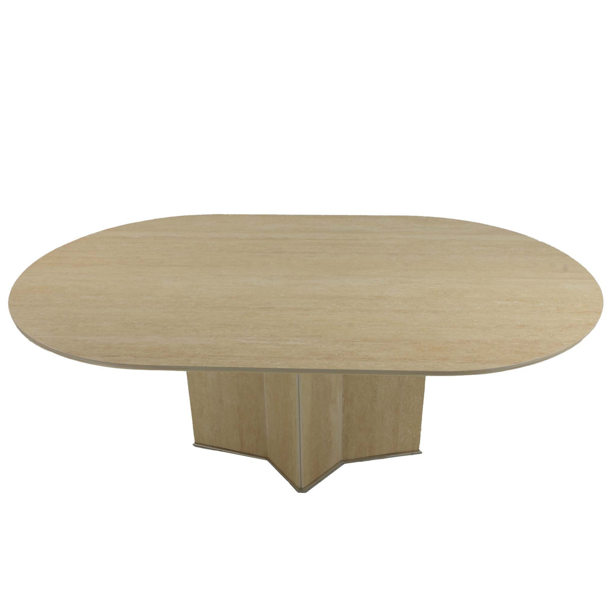 طاولة طعام لورفين باللون الكريمي