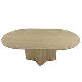 طاولة طعام لورفين باللون الكريمي