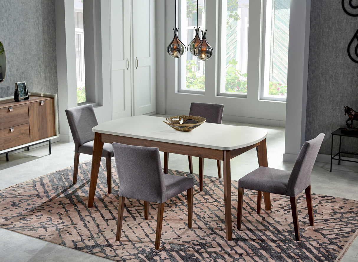 طاولة طعام دورين | رمادي