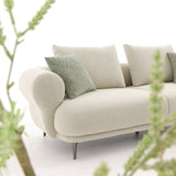 كنب أوركسا ثنائي باللون البيج