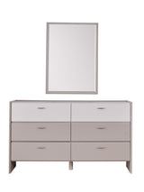 تسريحة أديل مع مراية باللون الرمادي الكريمي - High Point