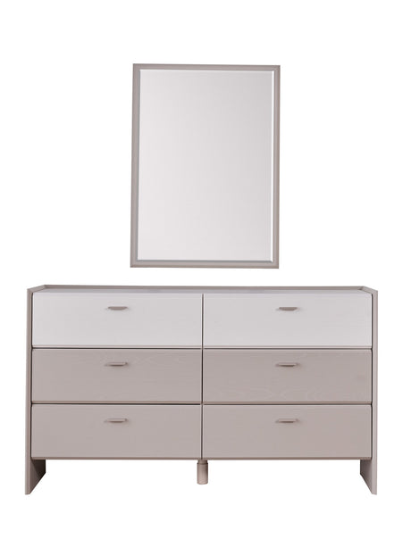 تسريحة أديل مع مراية باللون الرمادي الكريمي - High Point