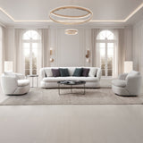 طقم كنب أوميرا باللون الرمادي