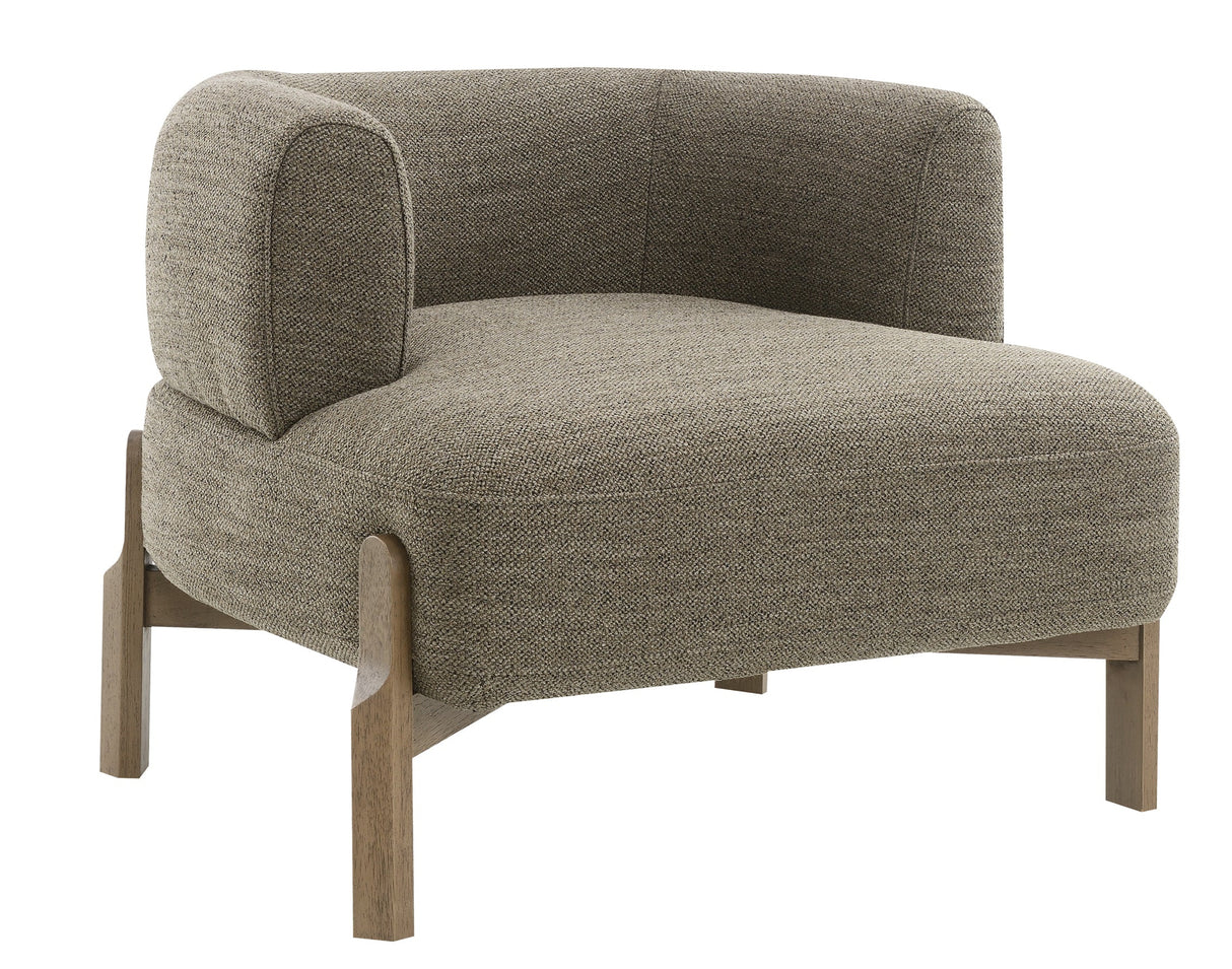 كنب سافيرا فردي باللون الرمادي