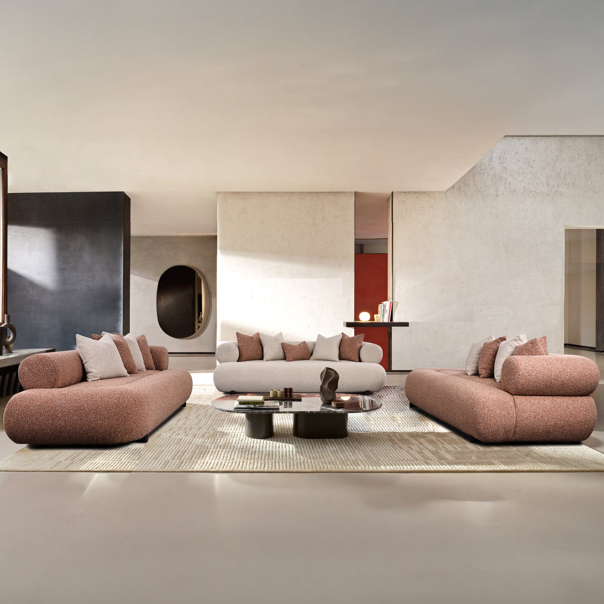 طقم كنب أزاليــا متعدد الألوان