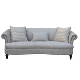 كنب ثلاثي لامورين باللون الأبيض