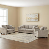 طقم كنب ميرالين باللون البني