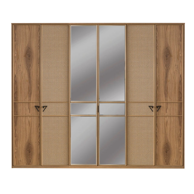 دولاب إيليك باللون البني - High Point