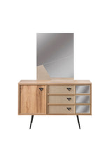 تسريحة إيليك مع مراية باللون البيج - High Point