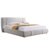 سرير ميرا باللون الرمادي