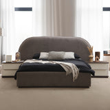 سرير إيفانا باللون البني