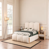 غرفة نوم ناتشور باللون البيج