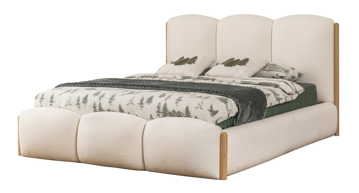 غرفة نوم ناتشور باللون البيج