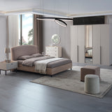 غرفة نوم فاريان باللون الكريمي - High Point