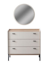 غرفة نوم فاريان باللون الكريمي