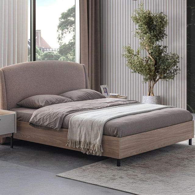 سرير فاريان باللون الكريمي - High Point