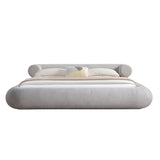 سرير ليانيس باللون الرمادي