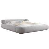 سرير ليانيس باللون الرمادي