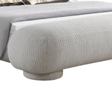 سرير كاريلين باللون الرمادي