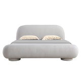 سرير كاريلين باللون الرمادي