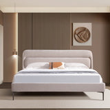 سرير سيرالين باللون الكريمي