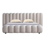 سرير ميراليا باللون الكريمي