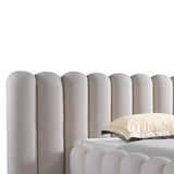 سرير ميراليا باللون الكريمي