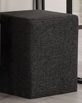 كرسي تسريحة كارو باللون الرمادي | من هاي بوينت