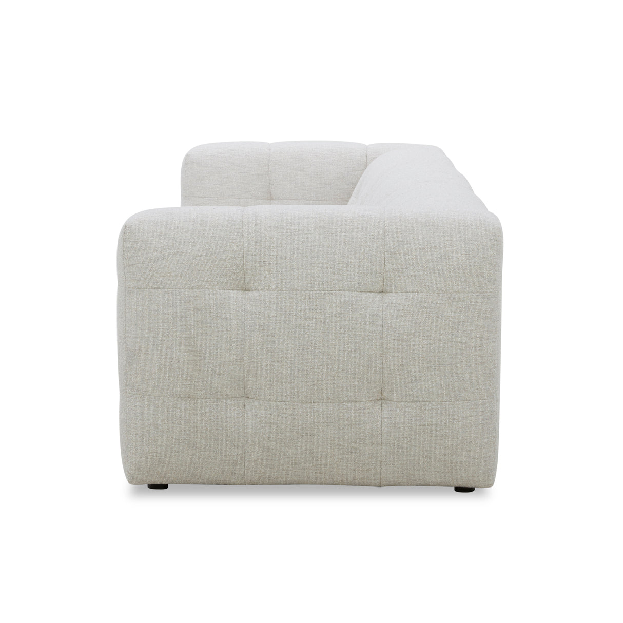 كنب ثلاثي لونا باللون الأبيض