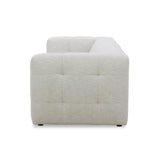 كنب ثلاثي لونا باللون الأبيض