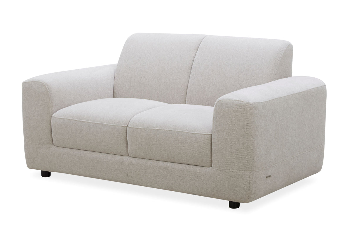 كنب ثنائي أوركيد باللون الأبيض