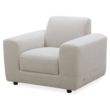 طقم كنب أوركيد باللون الأبيض